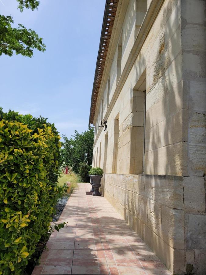 Chambre Merlot, Piscine Et Spa, Proche St Emilion Lugon et l’Ile du Carney Exteriör bild
